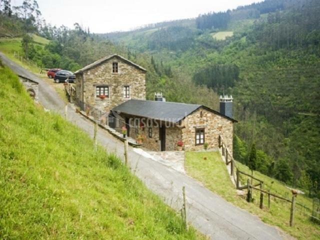 Apartamento El Acebo Leilighet San Tirso de Abres Eksteriør bilde
